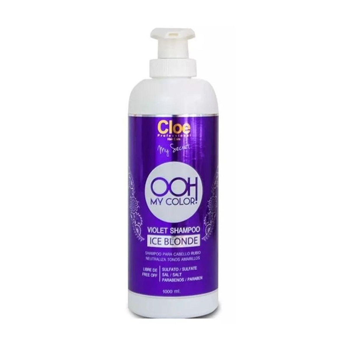 CLOE - Shampoo Cloe Ooh My Color Violet 1000ml COn pigmentos
