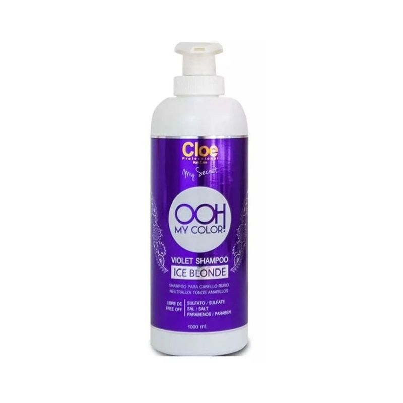 CLOE - Shampoo Cloe Ooh My Color Violet 1000ml COn pigmentos