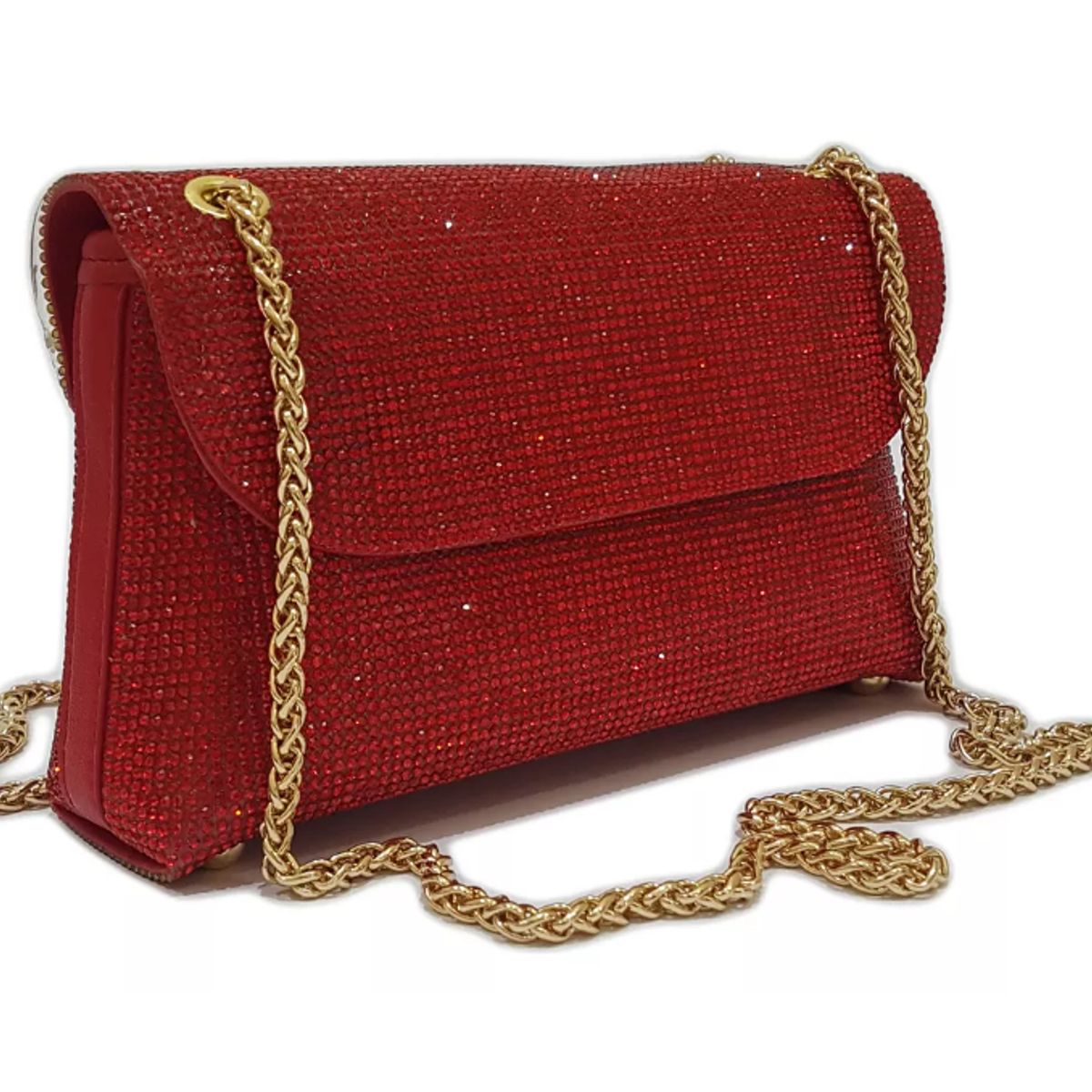 GENERICO - Cartera Elena Para Dama Rojo