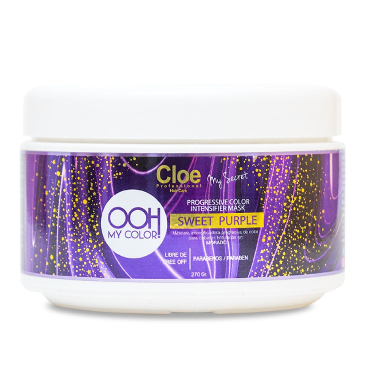 CLOE - Tratamiento Cloe Ohh My Color Purpul 270gr Intensificadora Progresiva