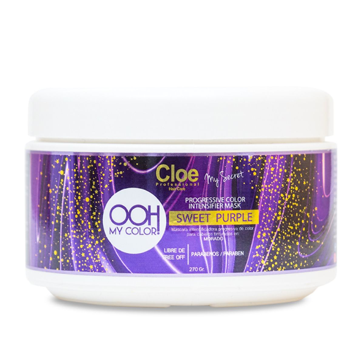 CLOE - Tratamiento Cloe Ohh My Color Purpul 270gr Intensificadora Progresiva