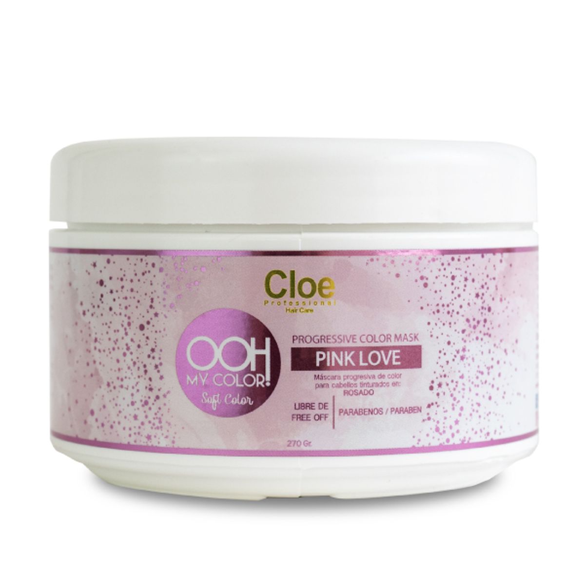 CLOE - Tratamiento Cloe Ohh My Color Pink Love 270gr Cabello Rosado