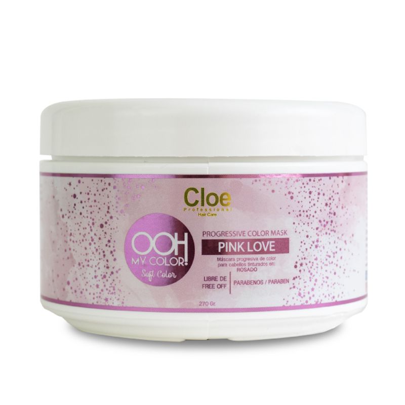 CLOE - Tratamiento Cloe Ohh My Color Pink Love 270gr Cabello Rosado