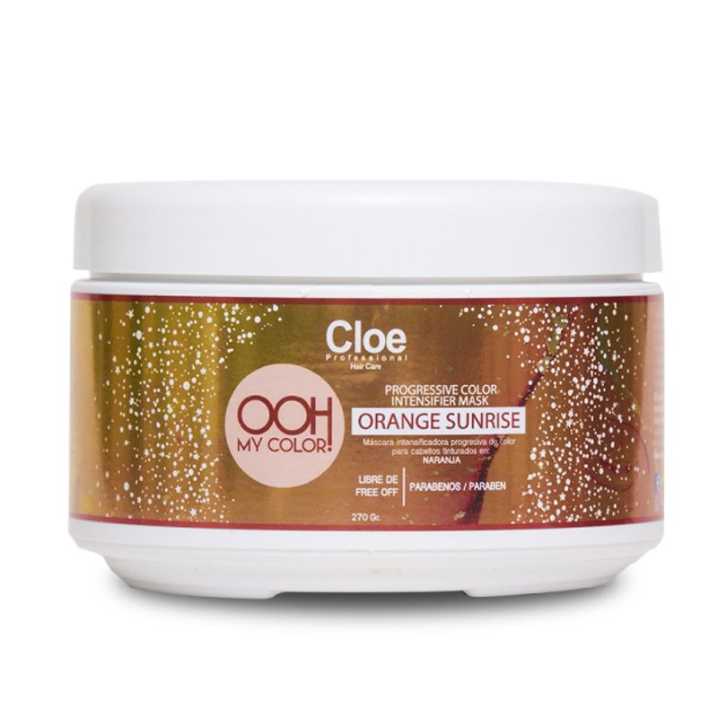 CLOE - Tratamiento Cloe Ohh My Color Orange Sunrise 270gr Cabello Naranja