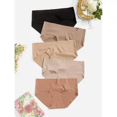 undefined - Set de Bragas unicolor para mujer