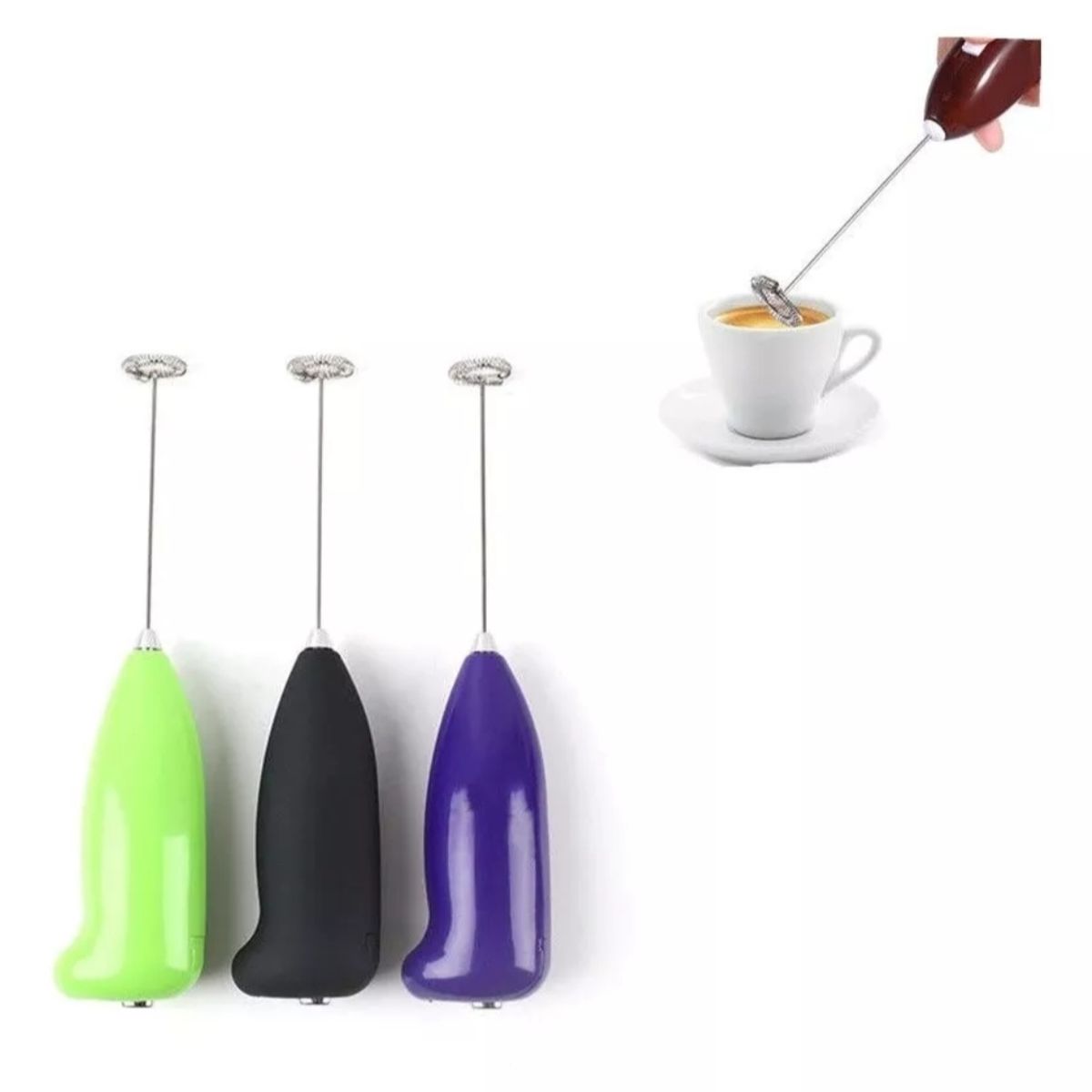 GENERICO - Mini Portatil Batidor Revolvedor De Café y leche