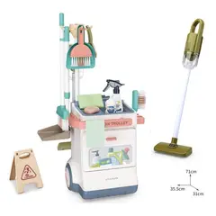 GENERICO - Juego didáctico de limpieza para niñas y niños