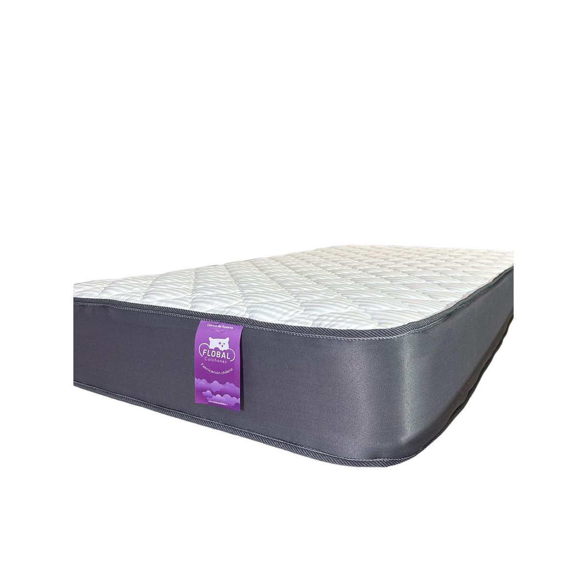 FLOBAL - Colchon Simpl Resorte 1,5 Plazas FLOBAL 105x190x23cm