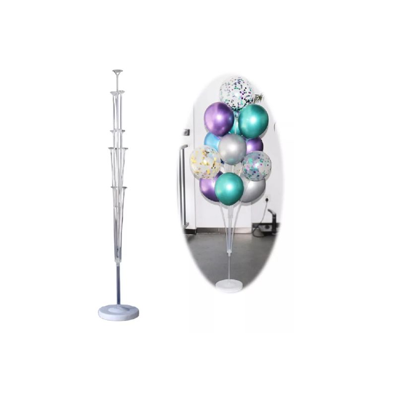 GENERICO - Base Pedestal Para 13 Globos 140 Cms Cotillón Activarte