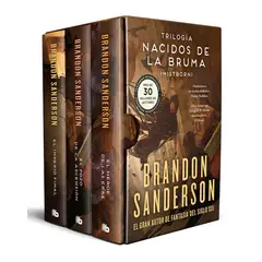 B DE BOLSILLO - Estuche Mistborn Imperio + Ascensión + Héroe - B. Sanderson