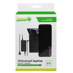 GENERAL POWER - Cargador Universal Notebook 65W