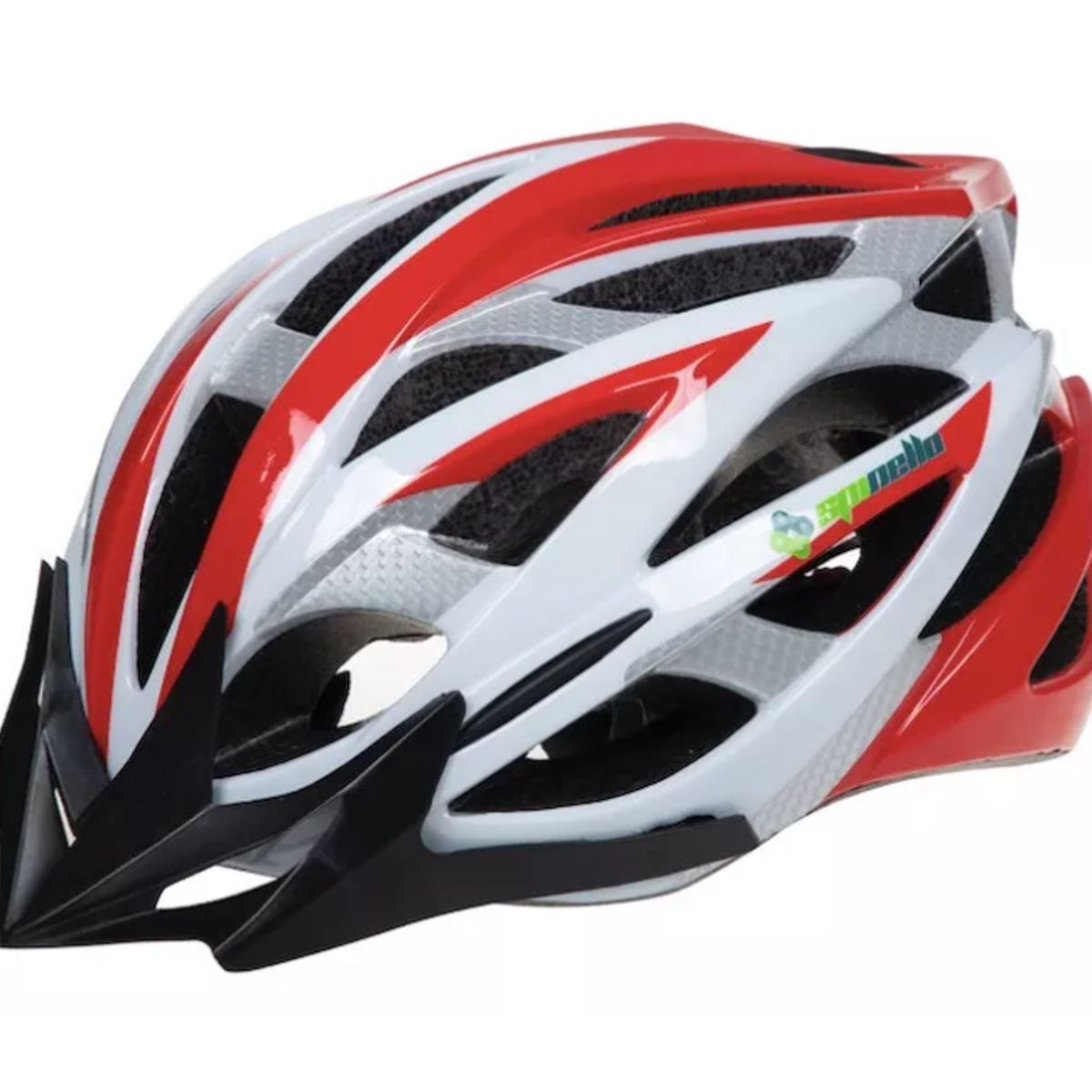 GENERICO - Casco De Bicicleta Mtb Spinello Hy032 Talla L-x Blanco