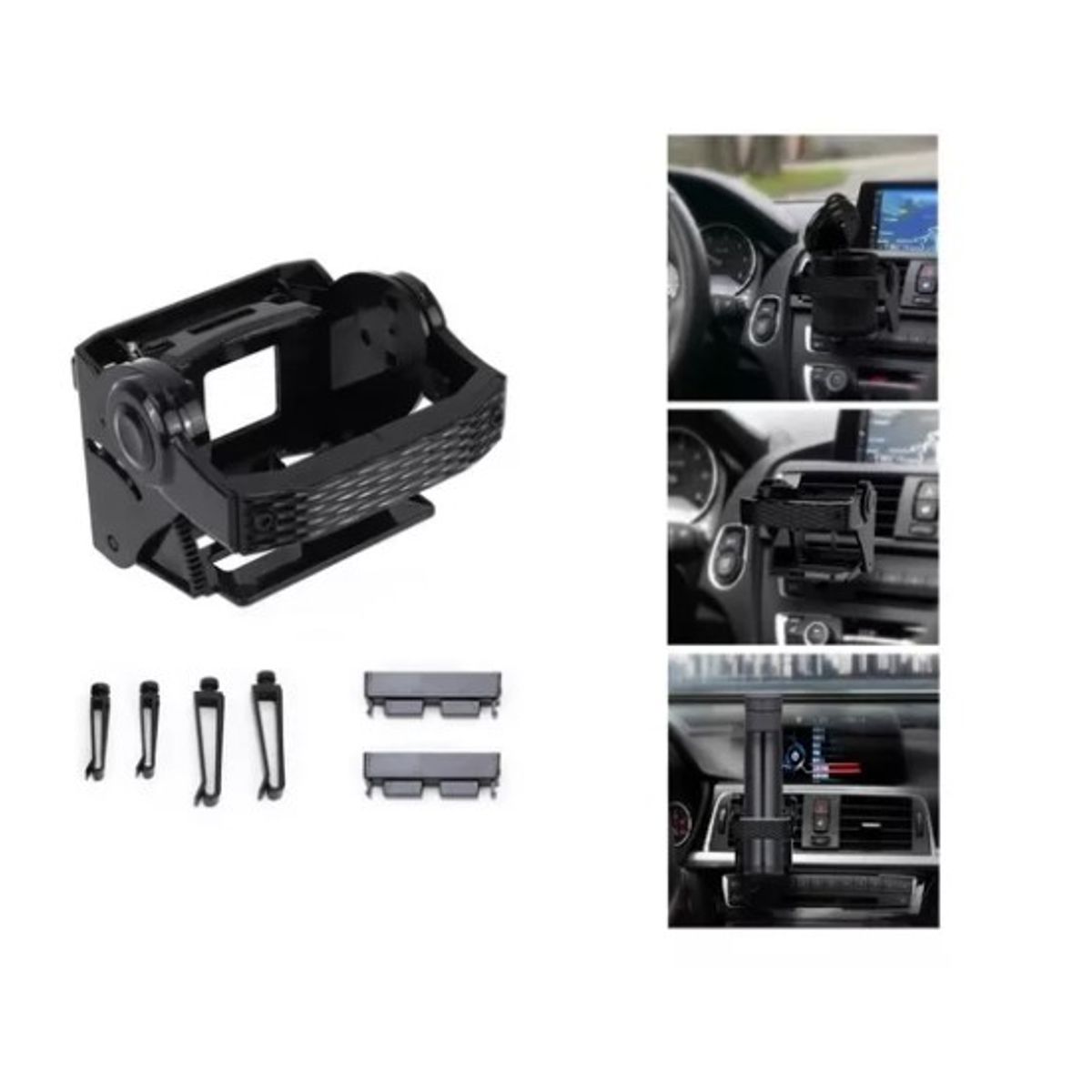 GENERICO - Portavasos De Auto Consola Bebidas Rejilla Aire Organizador