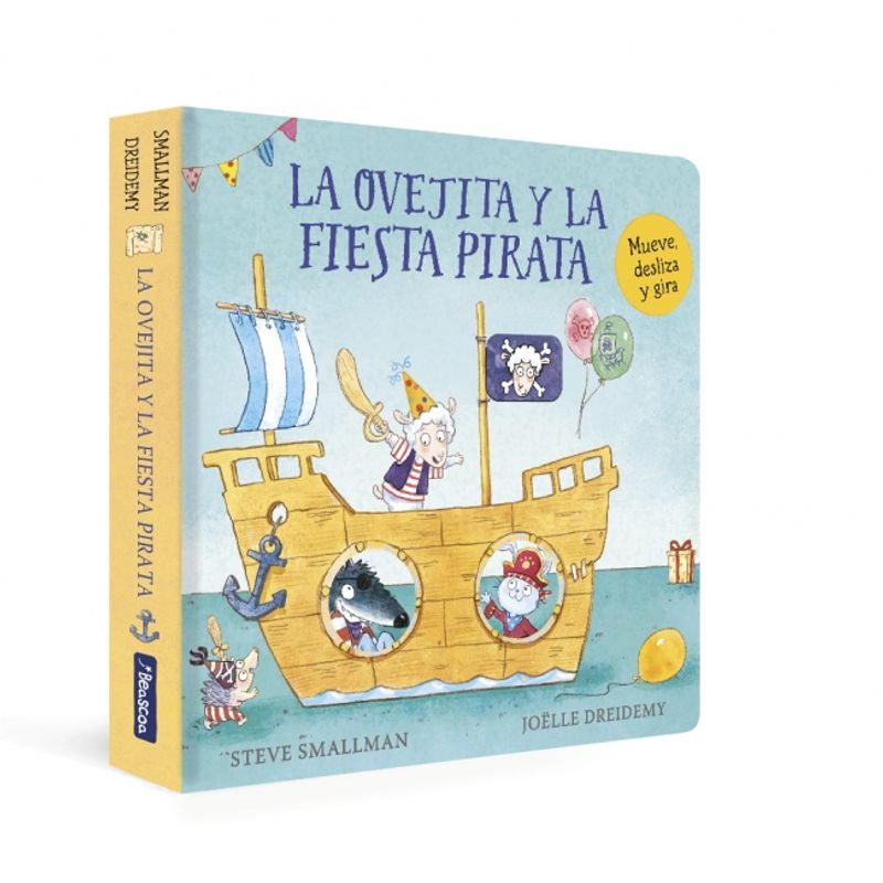 BEASCOA - Libro La ovejita y la fiesta pirata - Steve Smallman