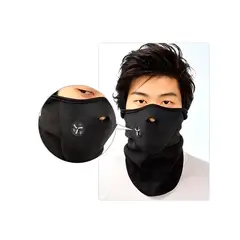GENERICO - Mascara Termica Neopreno Con Cuello Polar Bicicleta Moto