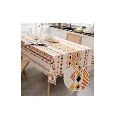 GENERICO - Mantel Anti Manchas Rectangular Impermeable140x220cm Naranja