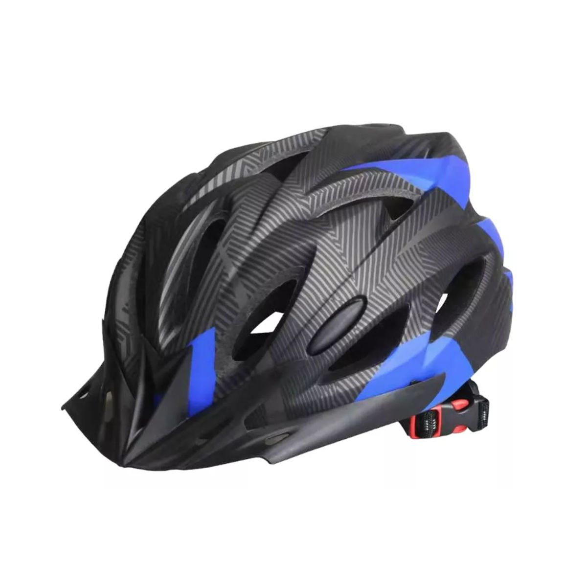 GENERICO - Casco De Bicicleta Ajustable Con Luz