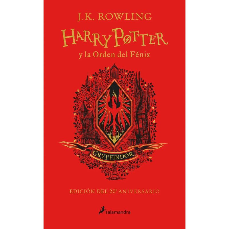 SALAMANDRA - Harry Potter 5: La Órden Del Fénix - Tapa Dura - Gryffindor