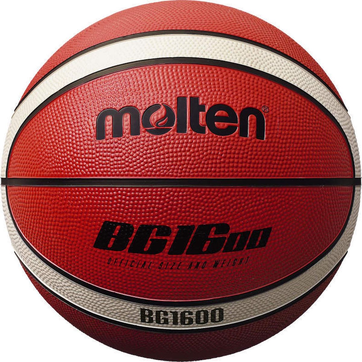MOLTEN - Balon Basquetbol BG1600 Edicion Limitada Molten Naranjo T.5