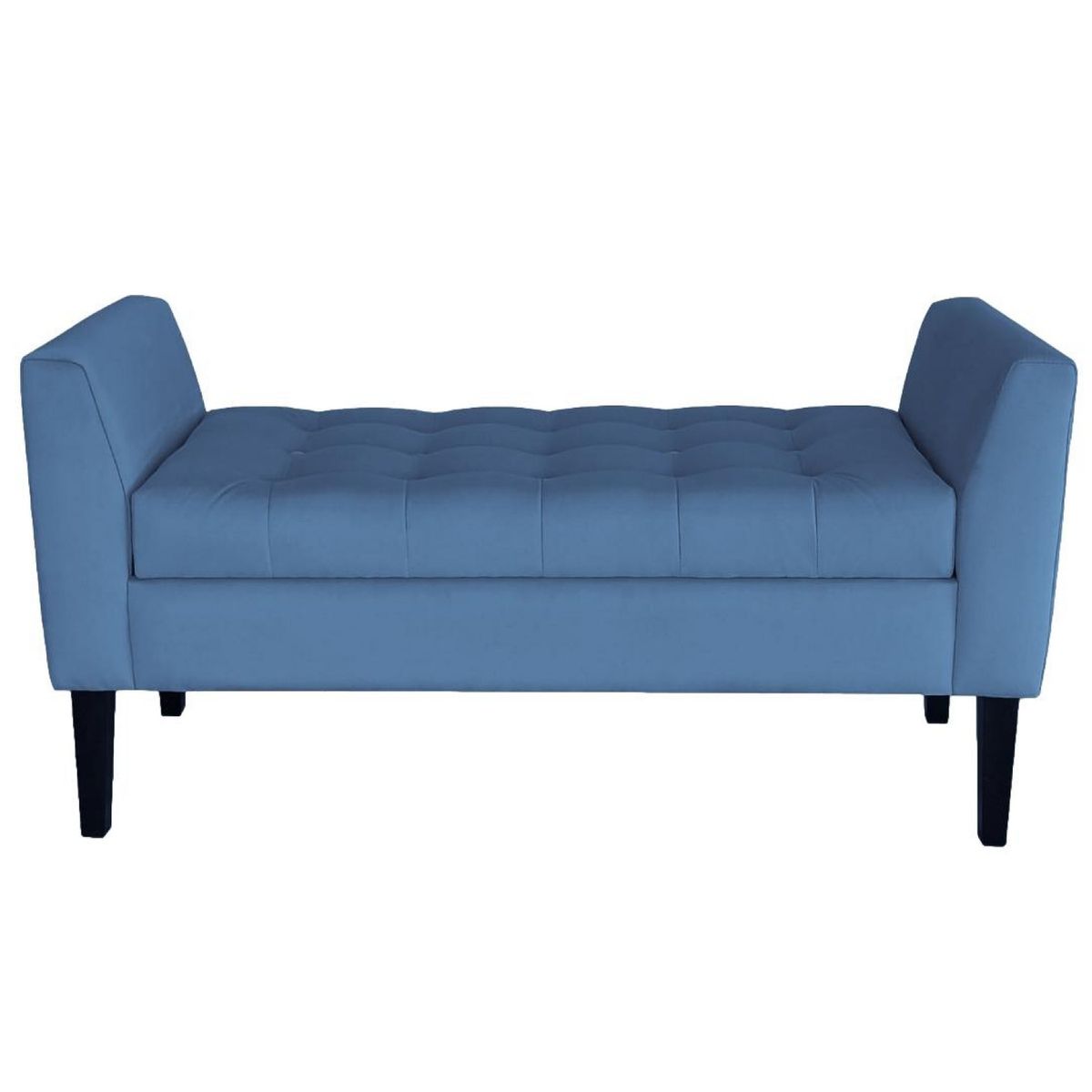 GENERICO - Banqueta Baúl Patagonia Color Azul Petroleo