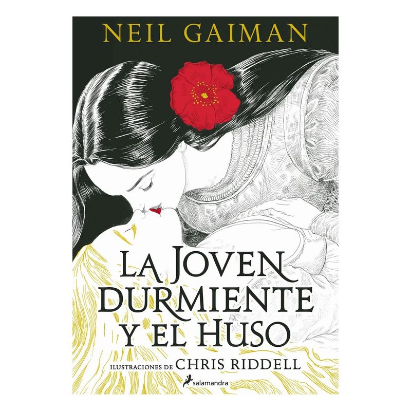 SALAMANDRA - Libro La joven durmiente y el huso - Neil Gaiman
