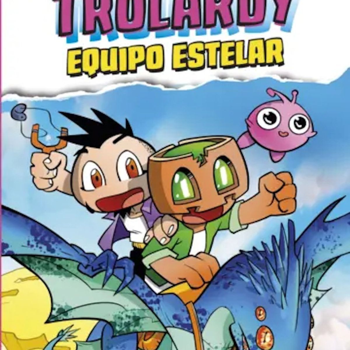 EDICIONES MARTINEZ ROCA - Libro Trolardy 5: Equipo estelar - Trolerotutos y Hardy