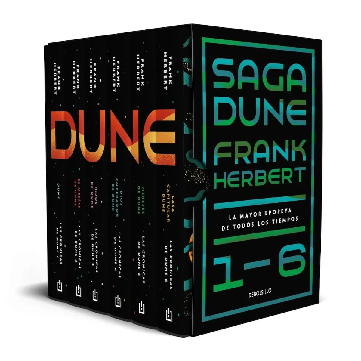 DEBOLSILLO - Estuche Saga Dune 1 a 6 - Frank Herbert