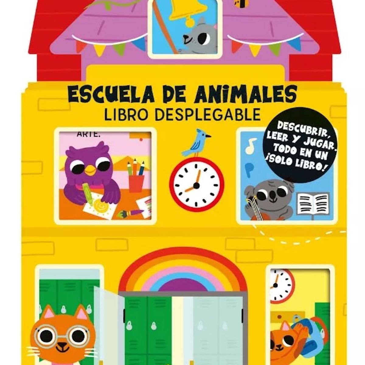 EL GATO DE HOJALATA - Libro Escuela de animales - El Gato De Hojalata