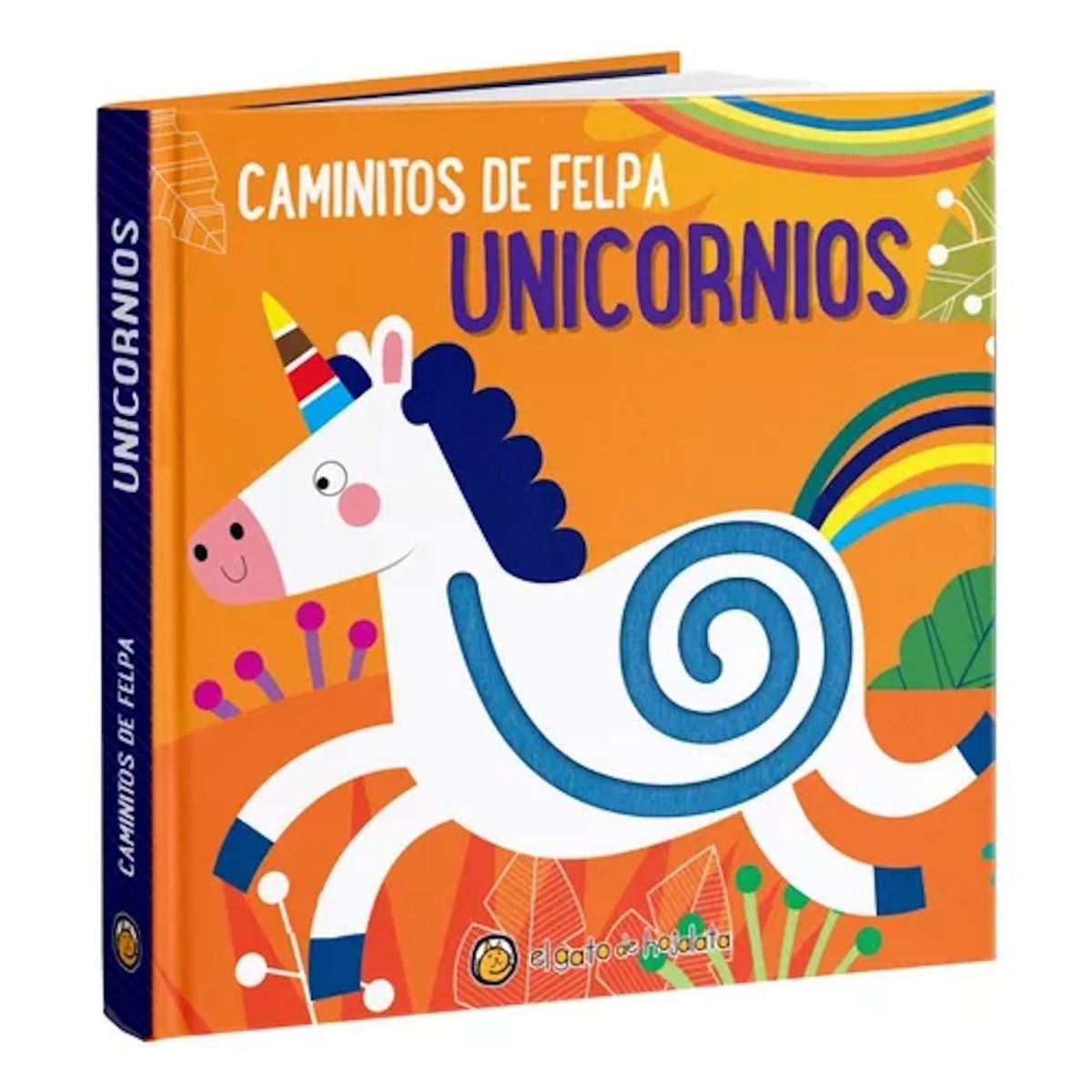 EL GATO DE HOJALATA - Libro Caminitos de felpa - Unicornios - Gato De Hojalata