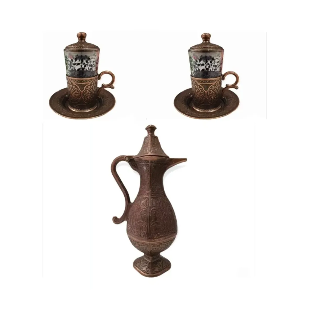 GENERICO - Set Tazas Té Originales De Turquía