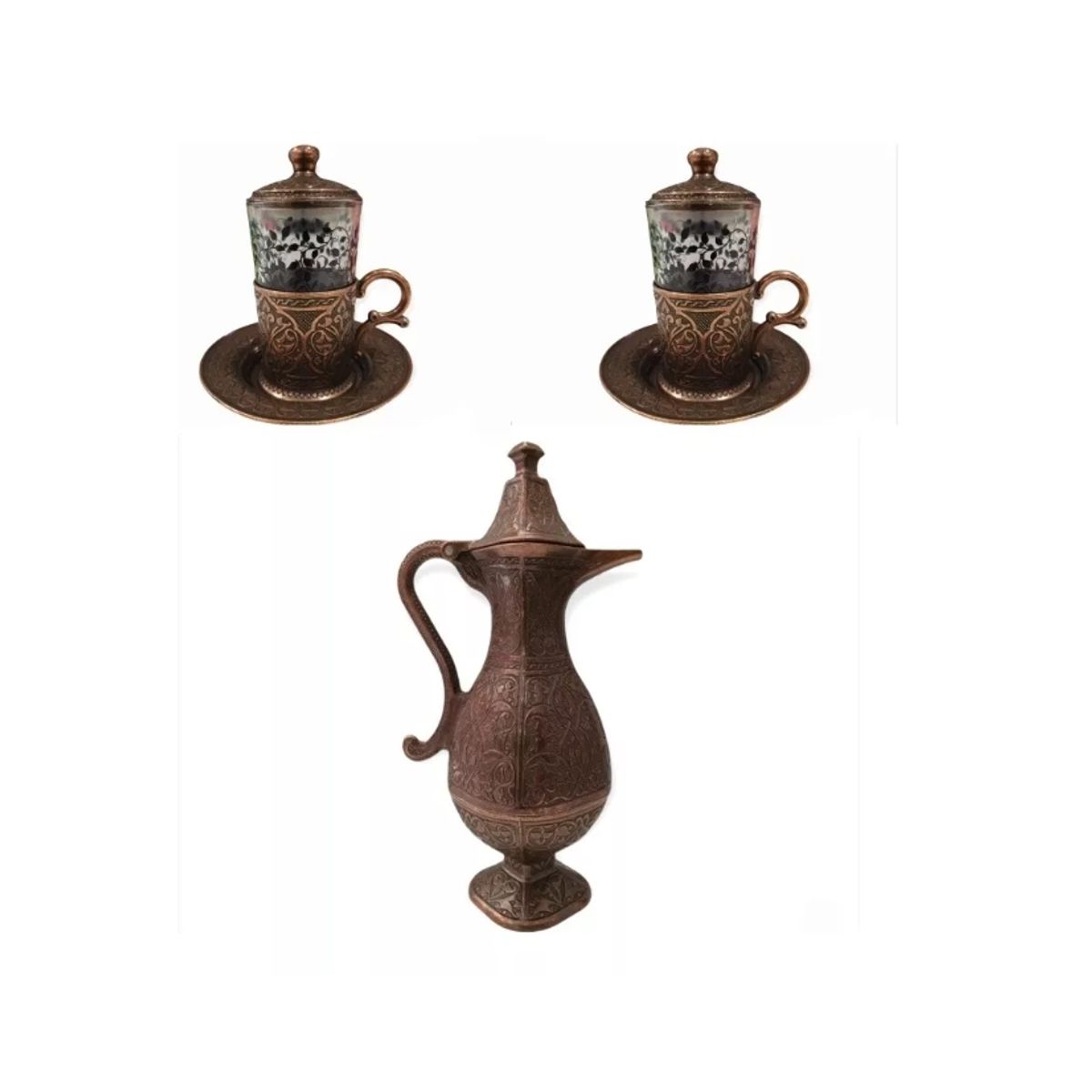 GENERICO - Set Tazas Té Originales De Turquía