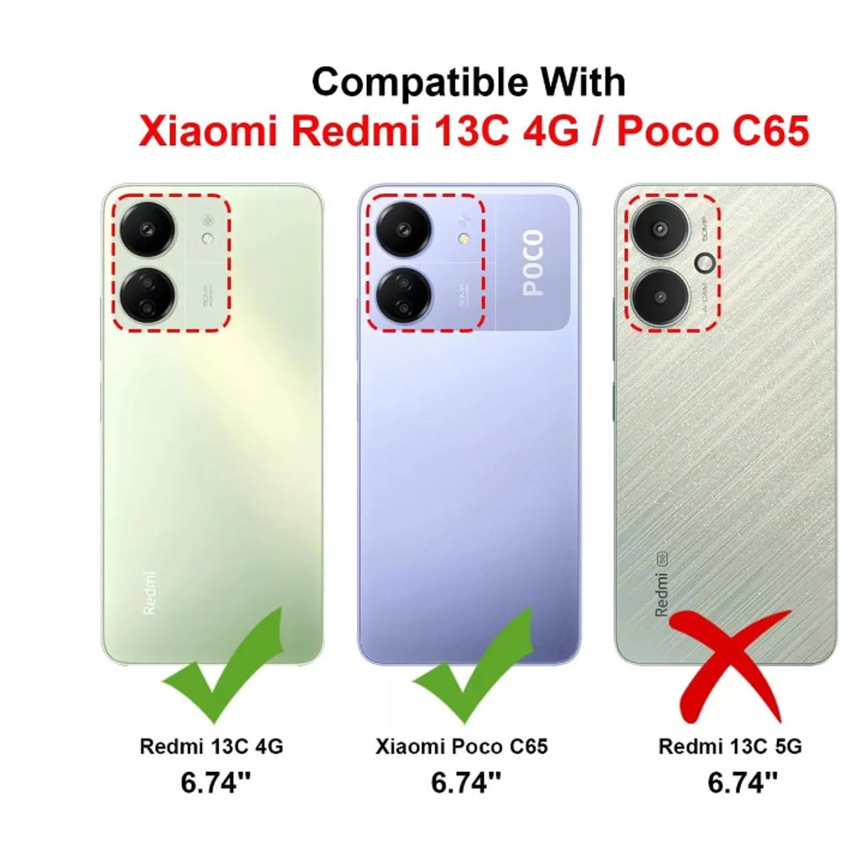 GENERICO - Carcasa Anti Golpes Para Xiaomi Poco C65