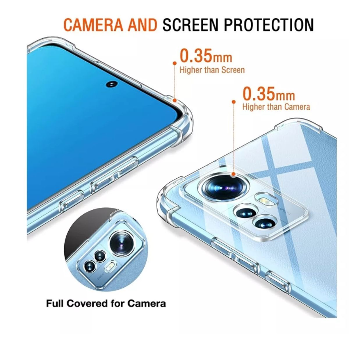 GENERICO - Carcasa Anti Golpes Para Xiaomi Xiaomi 12 pro