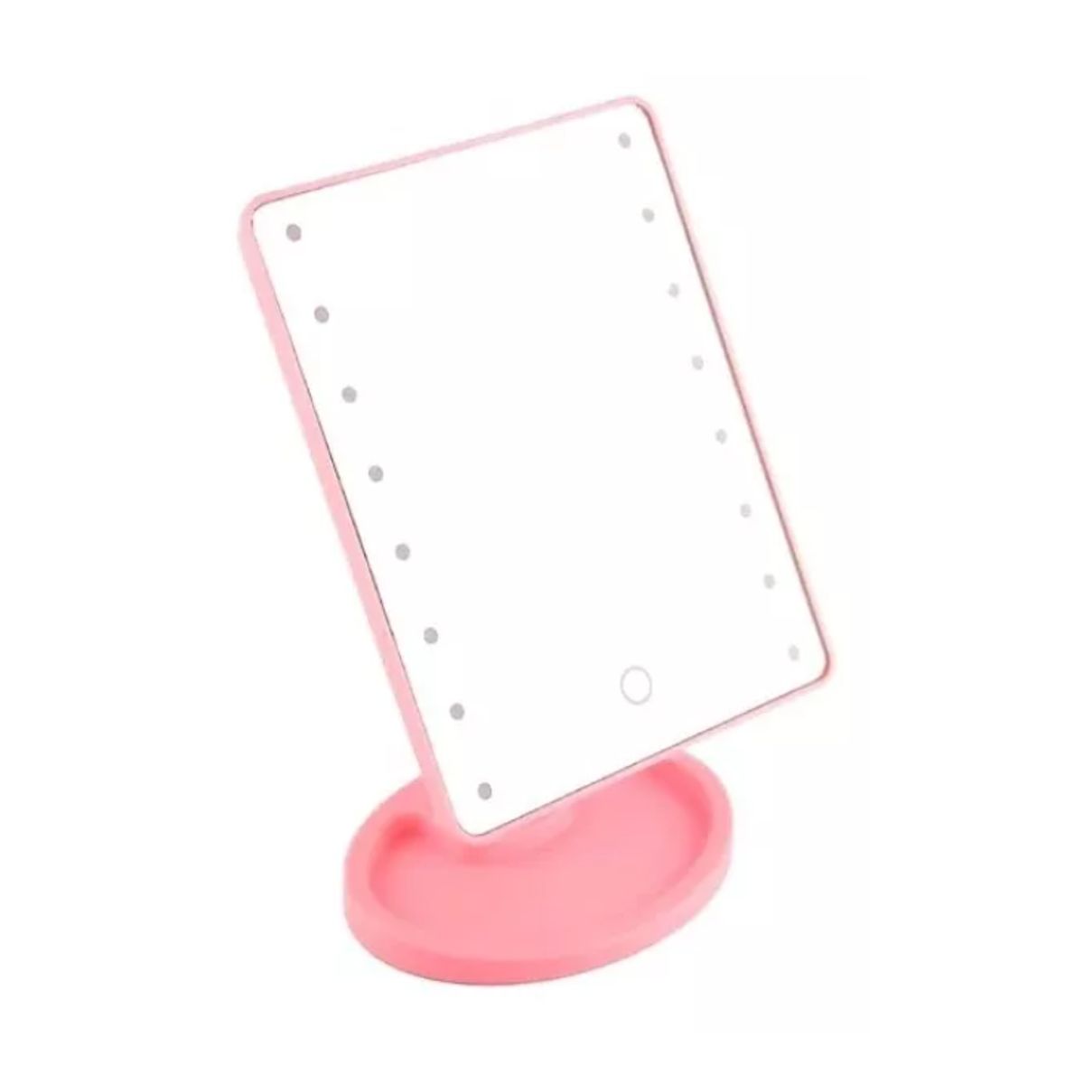 GENERICO - Espejo 16 Luz Led Tactil Maquillaje Usb Portatil Giratorio