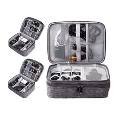 GENERICO - 2 Estuche Organizador Bolso Organizador De Cables Para Viaje