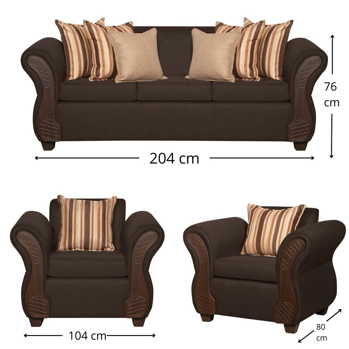 RUZAM MOBEL - LIVING 3-1-1 MARSELLA CAFE