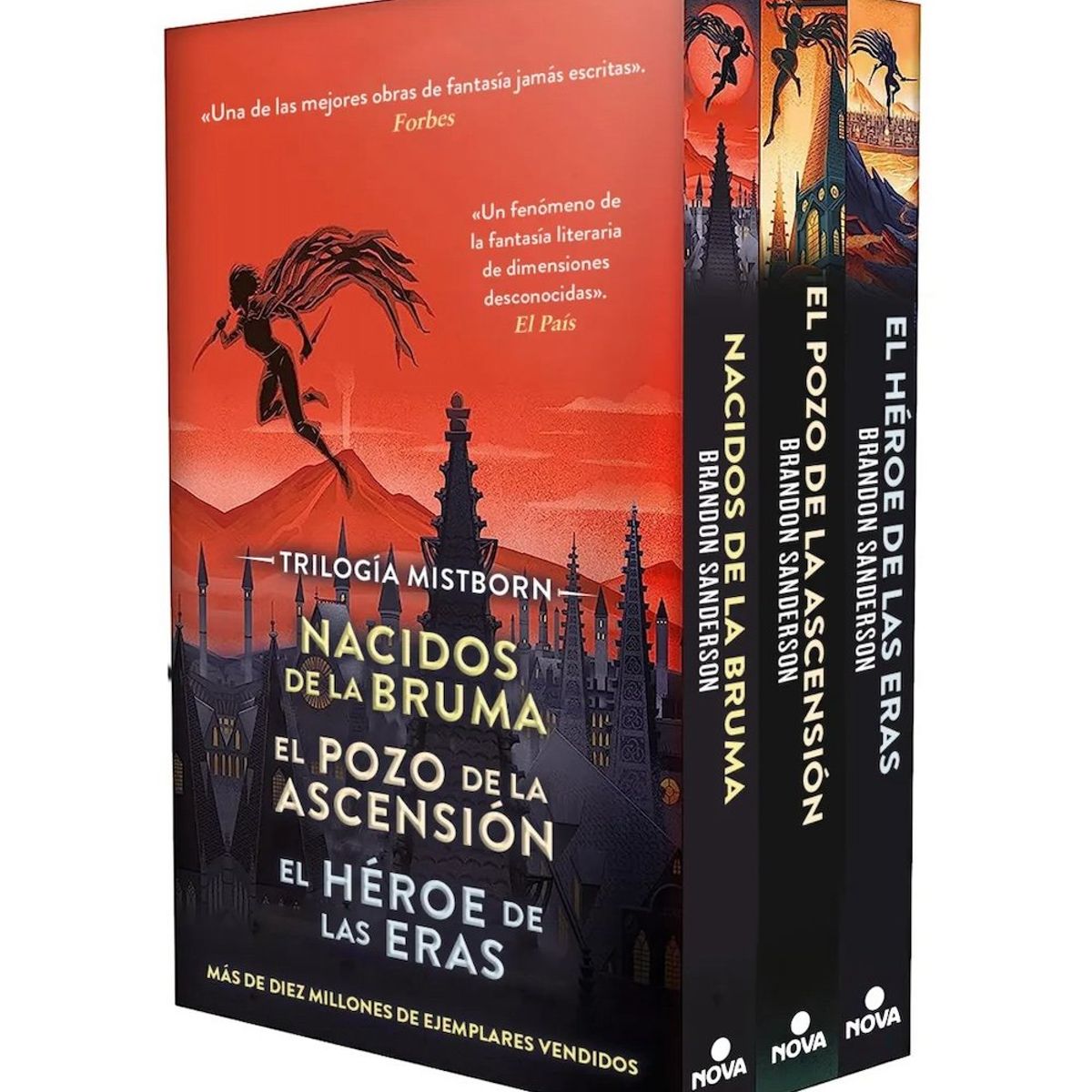 NOVA - Estuche Trilogía Mistborn - Brandon Sanderson