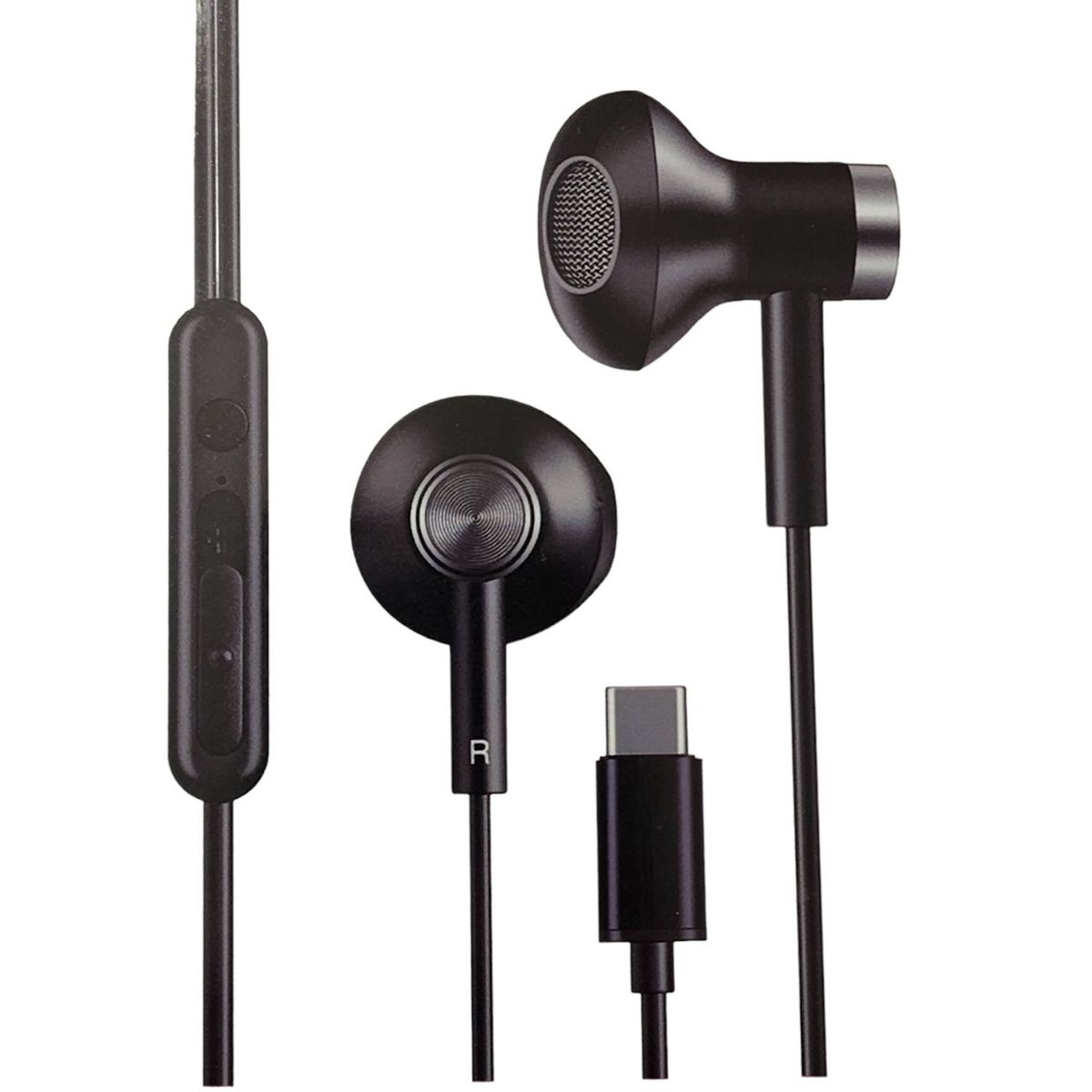 AIWA - Audifonos Aiwa I60TC In-Ear Tipo C Negro