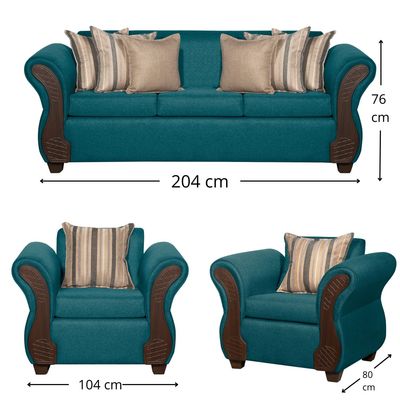 Imagen 2 del producto LIVING 3-1-1 MARSELLA TURQUESA