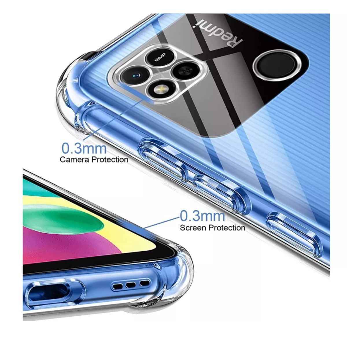 GENERICO - Carcasa Anti Golpes Para Xiaomi Redmi 10A