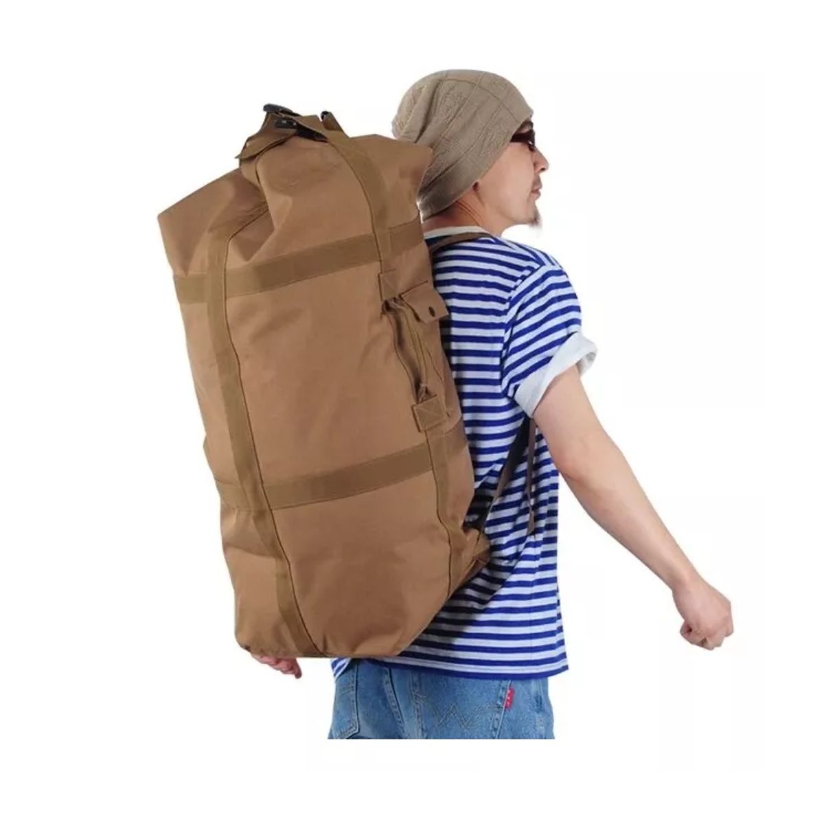 GENERICO - Bolso Saco Ropero Uso Tactico Militar Camping Caza 90lts