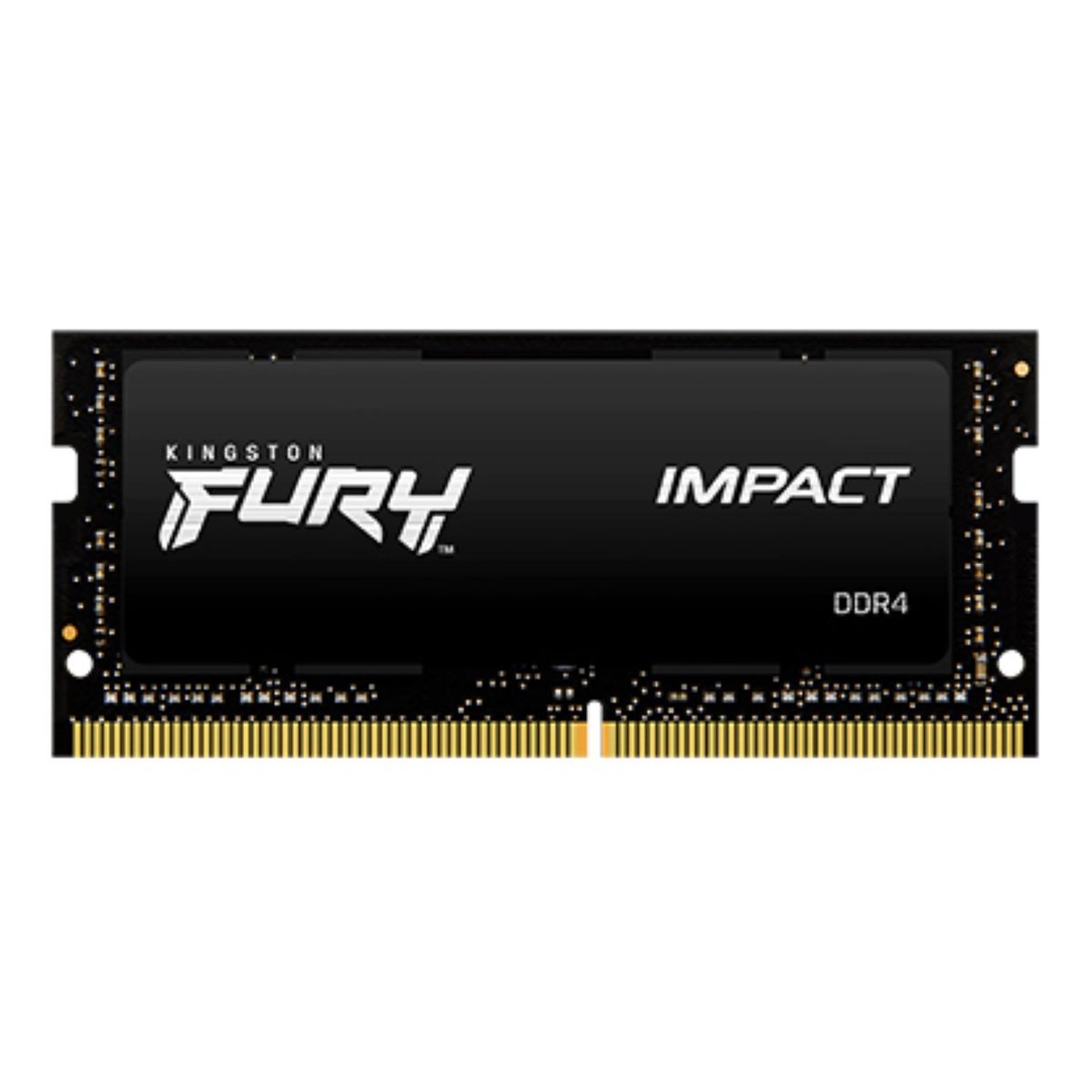 KINGSTON - Memoria RAM Kingston Fury Impact 32GB DDR4 3200MHz SODIMM - Negro