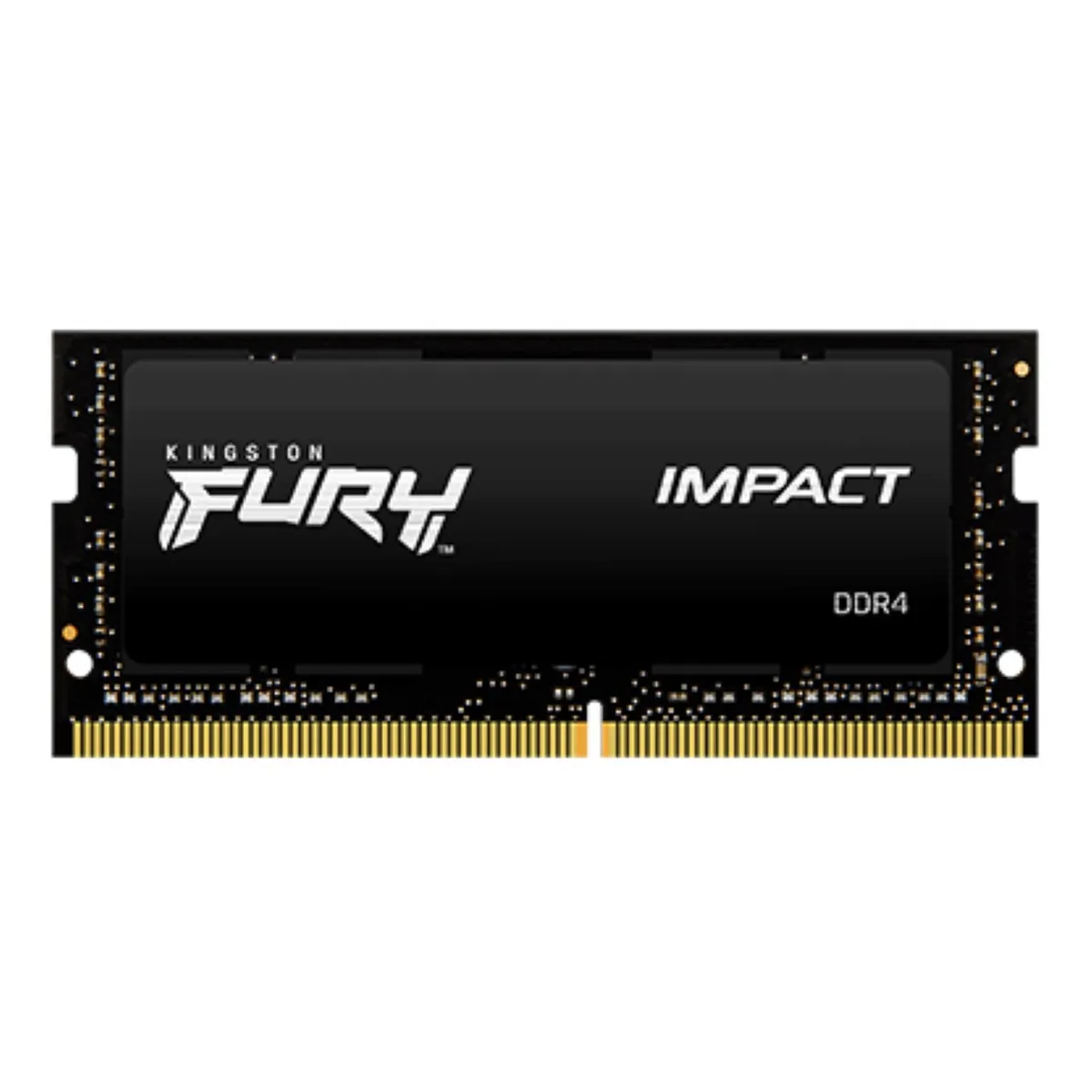 KINGSTON - Memoria RAM Kingston Fury Impact 32GB DDR4 3200MHz SODIMM - Negro