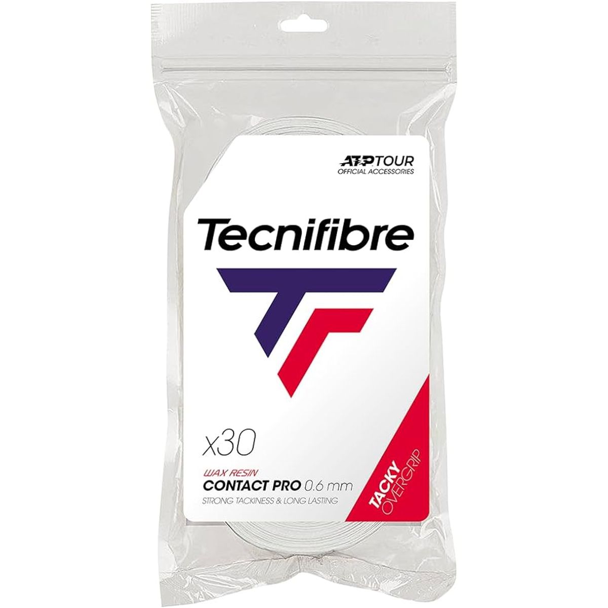 TECNIFIBRE - Pack x 30 Overgrip Tecnifibre Blanco TECNIFIBRE