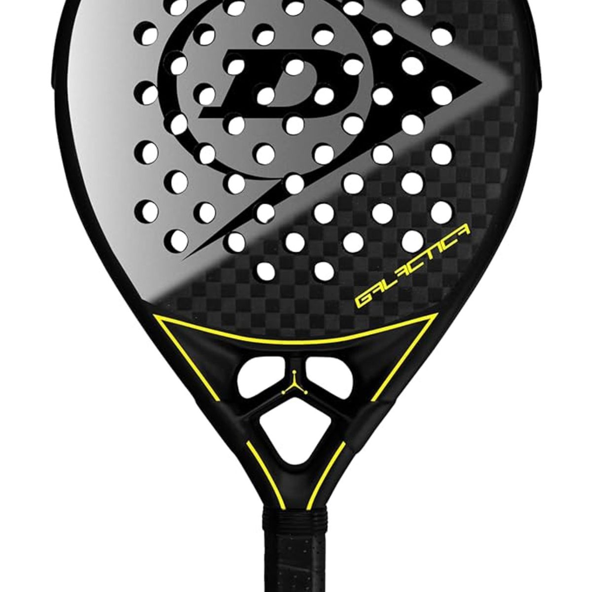 DUNLOP - Pala de Padel Dunlop Galactica Pro Negro-Amarillo DUNLOP