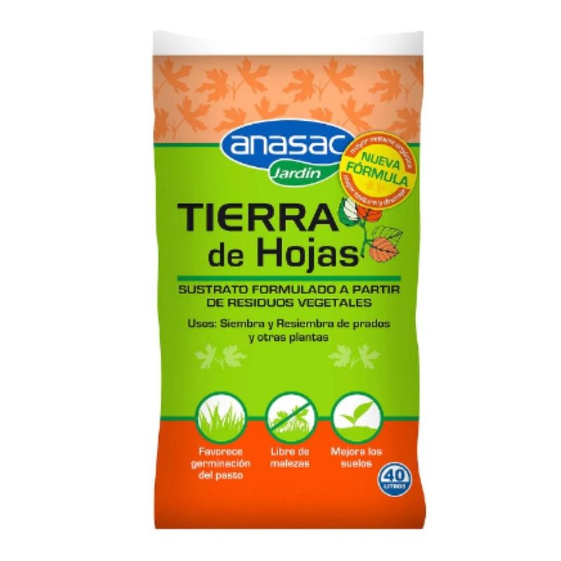 ANASAC - TIERRA DE HOJA 40 LITROS