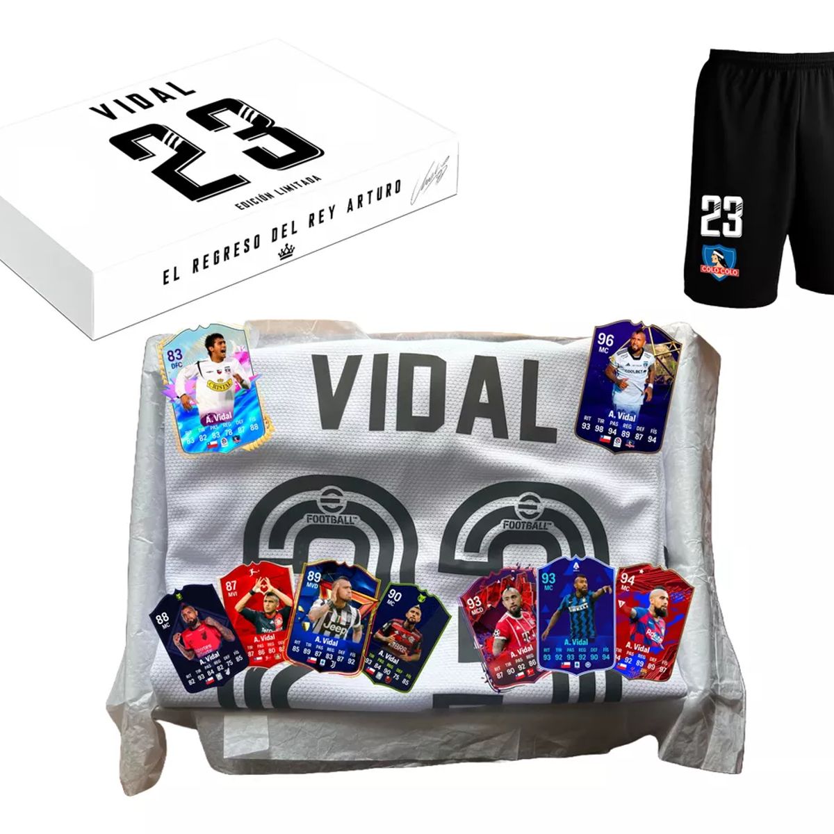 GENERICO - Caja Tématica Arturo Vidal 2024 Colo Colo