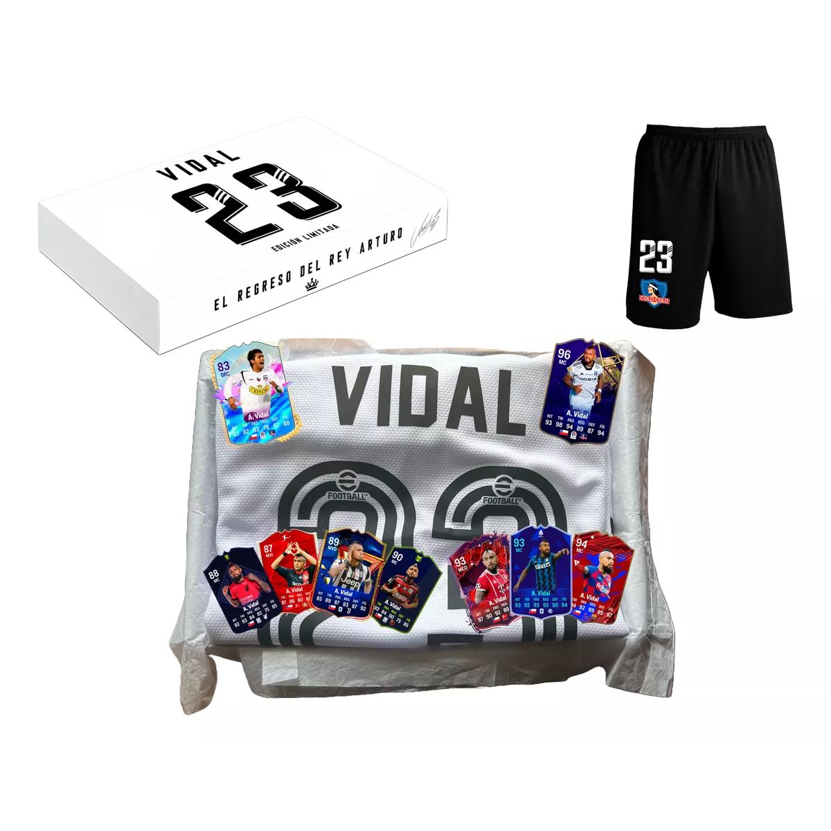 GENERICO - Caja Tématica Arturo Vidal 2024 Colo Colo