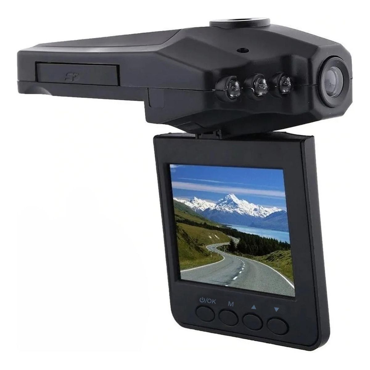 IMPORTCLICK - Cámara Seguridad Automóvil DVR Negro - Negro