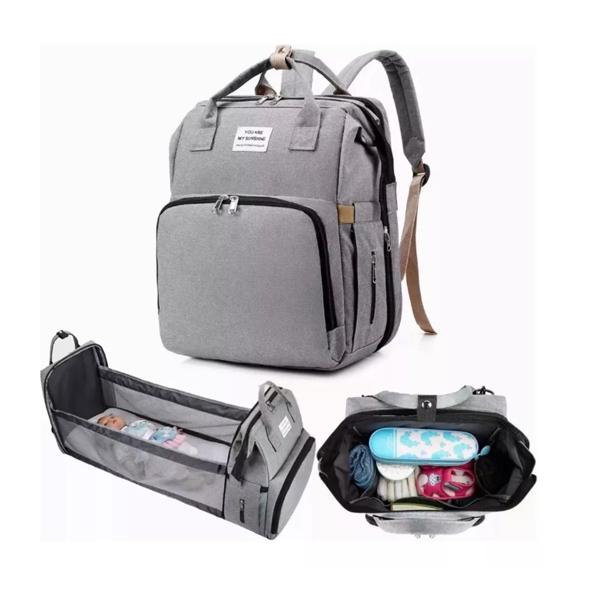 GENERICO - Bolsa Mochila De Pañales